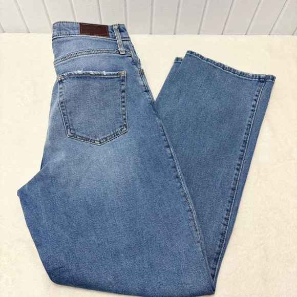 Hollister California Distressed‎ Ultra High Rise Dad Jeans Vintage Stretch 29/31 - Picture 3 of 11